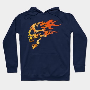 fire skull Hoodie